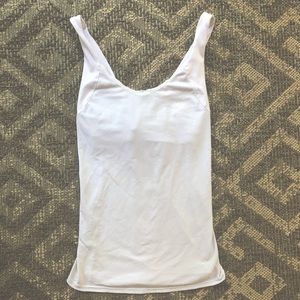 ALO yoga white tank